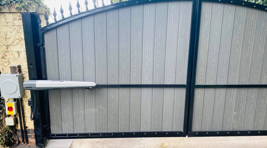 Gate With Black Surround